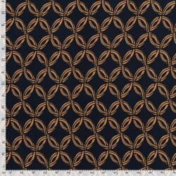 Viskose Nylon CREPE Kreise - FARBE
