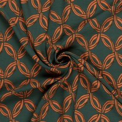 Viskose Nylon CREPE Kreise - FARBE