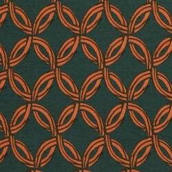 Viskose Nylon CREPE Kreise - FARBE