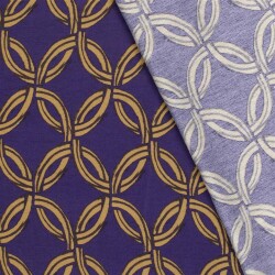 Viskose Nylon CREPE Kreise - FARBE