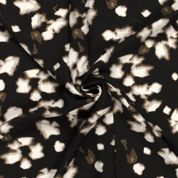 Viskose Nylon CREPE Abstract - FARBE