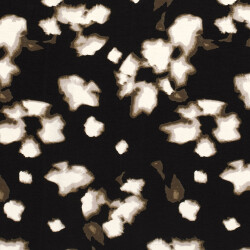 Viskose Nylon CREPE Abstract - FARBE