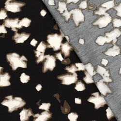 Viskose Nylon CREPE Abstract - FARBE