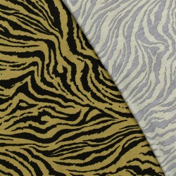 Viskose Nylon Köper WASH ZEBRA - FARBE