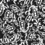 Satin VELVET Paisley - FARBE