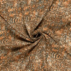 Viskose Krepp Paisley - FARBE