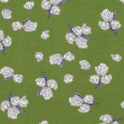 Viskose Krepp Blumen - FARBE