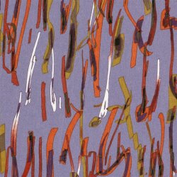 Viskose Krepp Abstract - FARBE