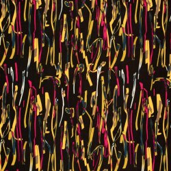 Viskose Krepp Abstract - FARBE