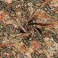 Viskose Krepp Lurex Paisley - FARBE