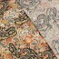 Viskose Krepp Lurex Paisley - FARBE