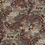 Viskose Krepp Lurex Paisley - FARBE