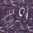 Viskose_Popeline Farbverlauf - viola