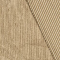 Breitcord Gebürstet Uni - kamelbeige