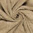Breitcord Gebürstet Uni - kamelbeige