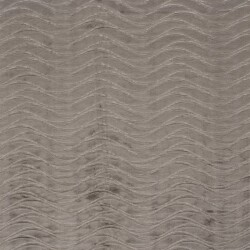 Samt Stretch Uni Wellen - taupe