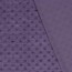 Samt Stretch Uni Punkte - violett