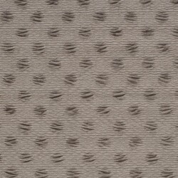 Samt Stretch Uni Punkte - taupe