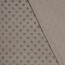 Samt Stretch Uni Punkte - taupe