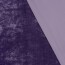 Samt Stretch Uni - violett