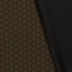 Polyester Viskose Riffelblech - oliv