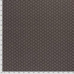 Polyester Viskose Riffelblech - beige