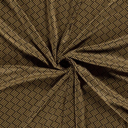 Polyester Viskose Riffelblech - dunkelkamel