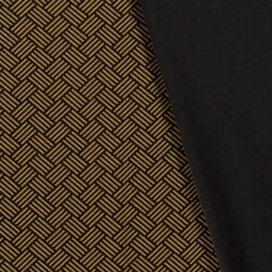 Polyester Viskose Riffelblech - dunkelkamel