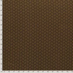 Polyester Viskose Riffelblech - dunkelkamel