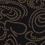 Polyester Viskose abstraktes Seilmuster - schwarz