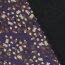 Polyester Viskose kleine Blumentupfen - lila