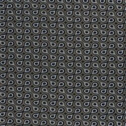 Polyester Viskose Tropfenreihen - taupe