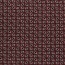 Polyester Viskose abstrakte Tropfenreihen - rostbraun
