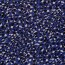 Poyester Viskose Mix Kleckse - royalblau