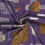 Polyester Viskose abstrakte Pinselstriche - lila
