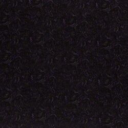 Polyester Viskose abstrakte Kritzelei - aubergine