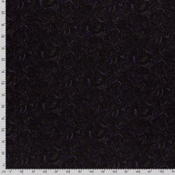 Polyester Viskose Kritzelei - aubergine