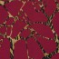Polyester Viskose abstraktes Leogeflecht - tiefrot