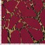 Polyester Viskose abstraktes Leogeflecht - tiefrot
