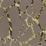 Polyester Viskose abstraktes Leogeflecht - taupe