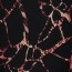 Polyester Viskose abstraktes Leogeflecht - schwarz