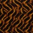 Polyester Viskose Leostreifen - ockergelb