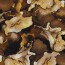 Polyester Viskose abstraktes Aquarellmuster - ocker