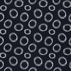 Viskose Nylon Jersey Köper Kreise - FARBE