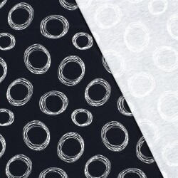 Viskose Nylon Jersey Köper Kreise - FARBE