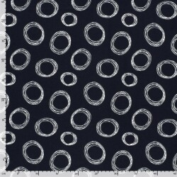 Viskose Nylon Jersey Köper Kreise - FARBE
