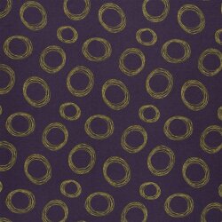 Viskose Nylon Jersey Köper Kreise - FARBE