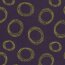 Viskose Nylon Jersey Köper Kringel - aubergine/gelb