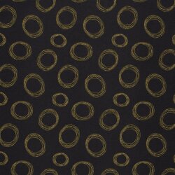 Viskose Nylon Jersey Köper Kreise - FARBE