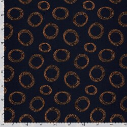 Viskose Nylon Jersey Köper Kreise - FARBE